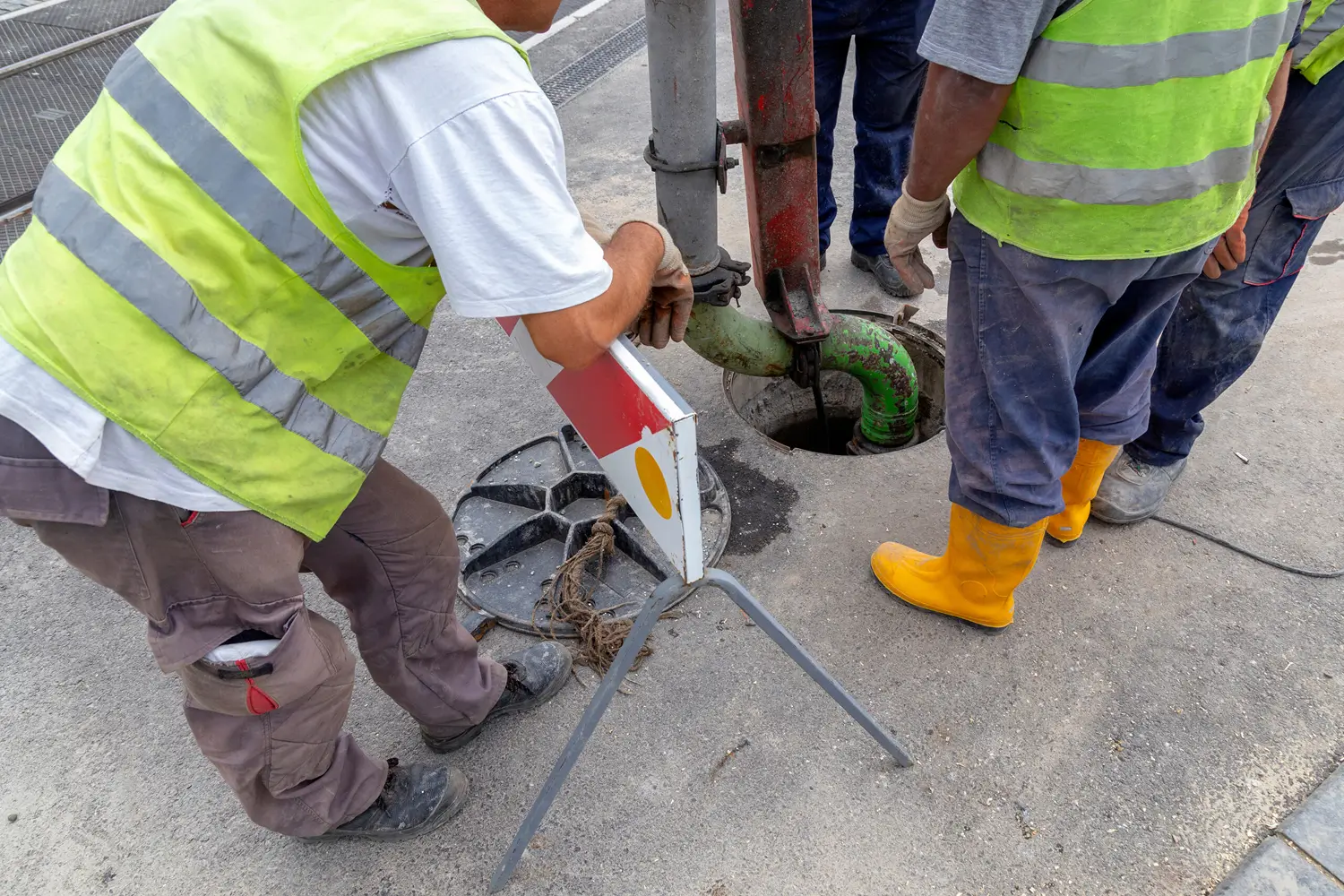 CCTV drain survey inspection in Fleet